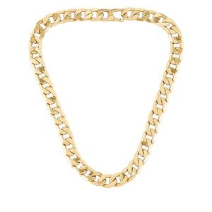 BAUBLEBAR Large Michel Curb Chain Necklace in Gold
